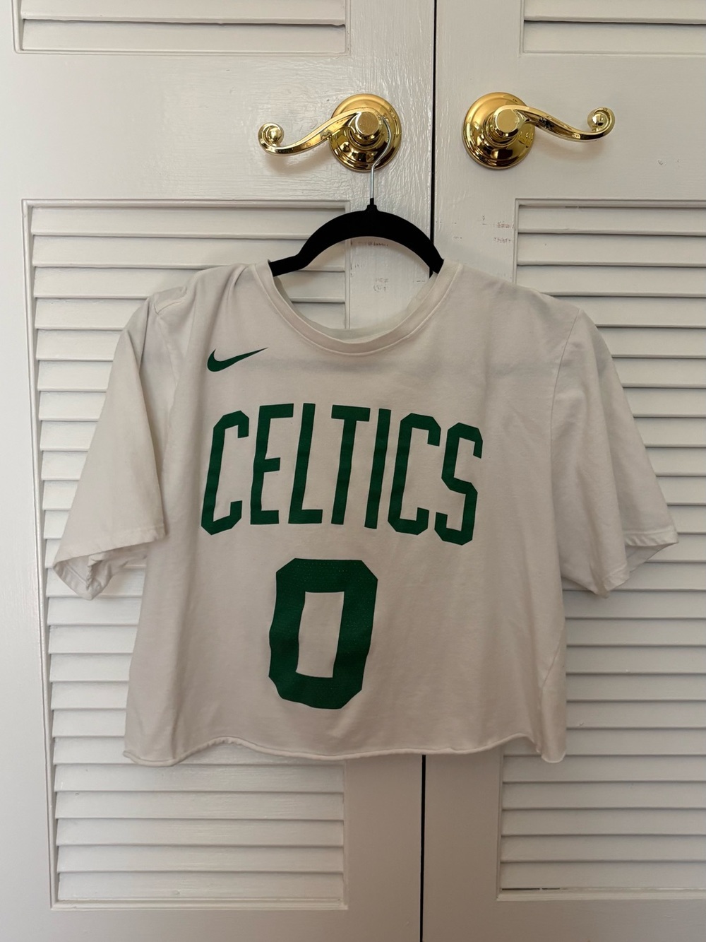 Cropped Jason Tatum Celtics T Shirt Jersey